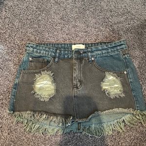 Size 4 denim skirt